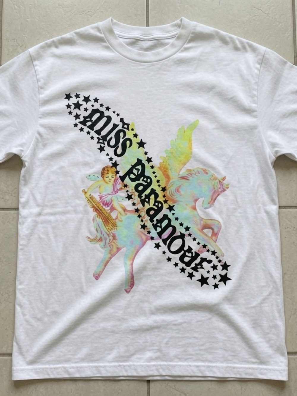 Miss Paramour White Graphic Tee